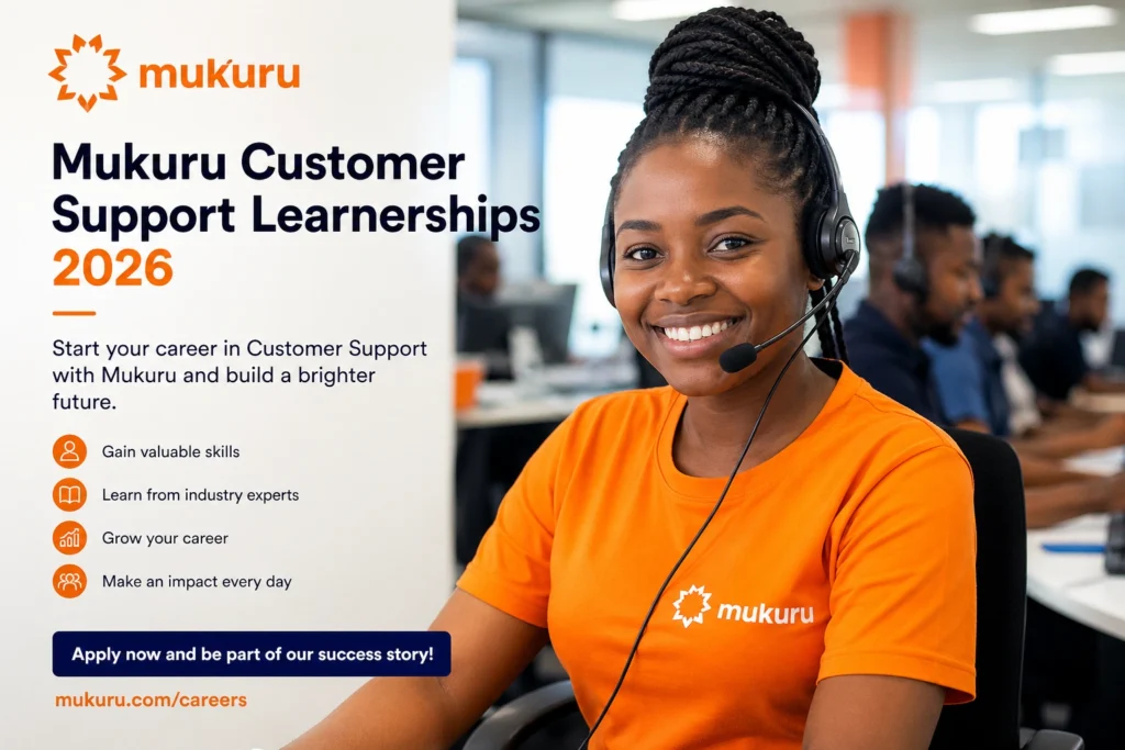 Mukuru Customer Support Learnerships 2026