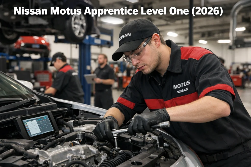 Nissan Motus Apprentice Level One