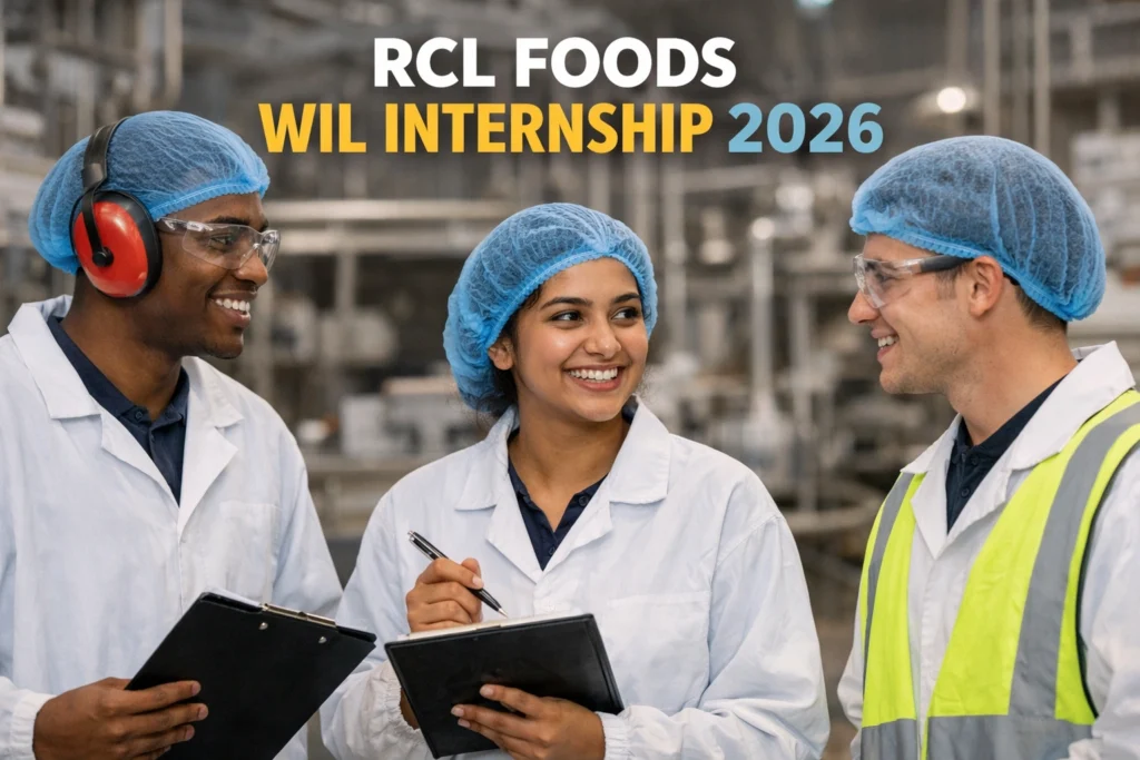 RCL Foods WIL Internship 2026 RCL Foods WIL Internship 2026
