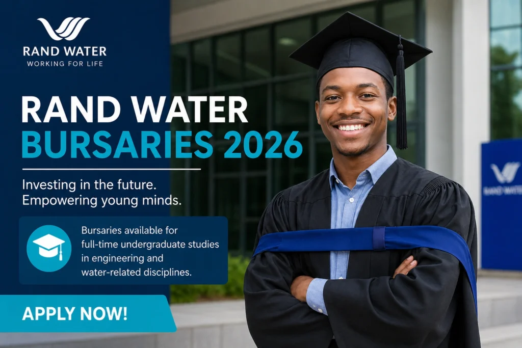 Rand Water Bursaries 2026