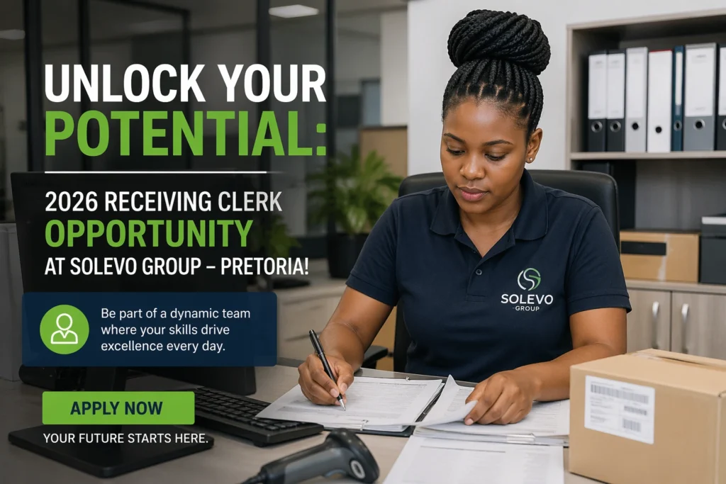 Receiving Clerk Opportunity