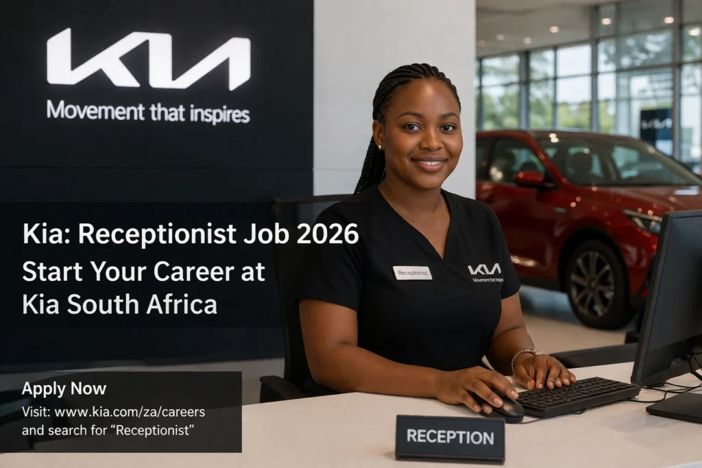 Receptionist Job KIA 
