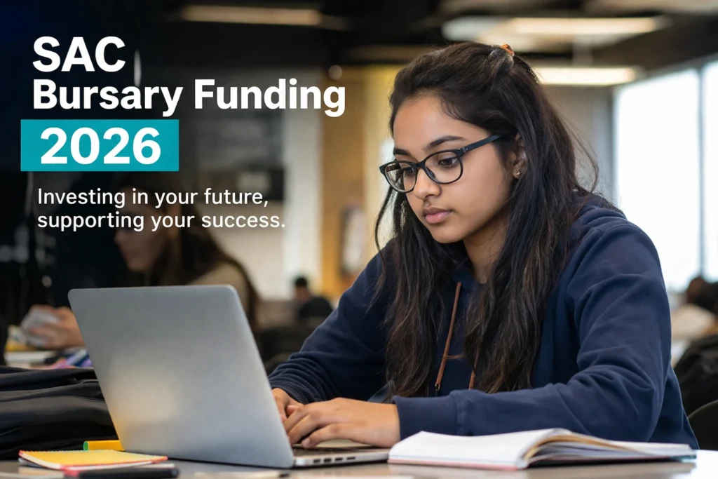 SAC Bursary Funding 2026 2 SAC Bursary Funding 2026