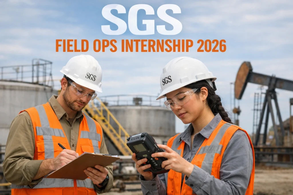 SGS Field Ops Internship 2026 SGS Field Ops Internship 2026