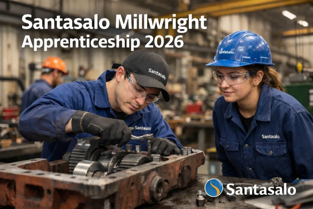 "Santasalo Millwright Apprenticeship 2026