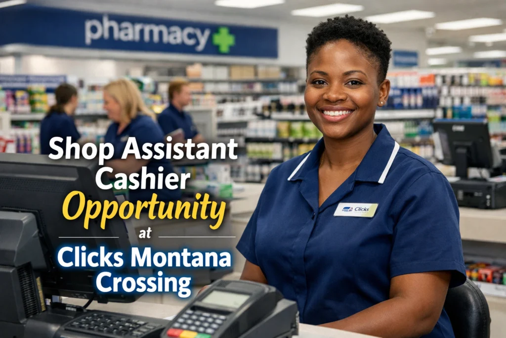 Shop Assistant Cashier