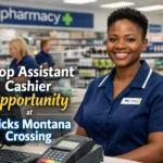 Shop Assistant Cashier