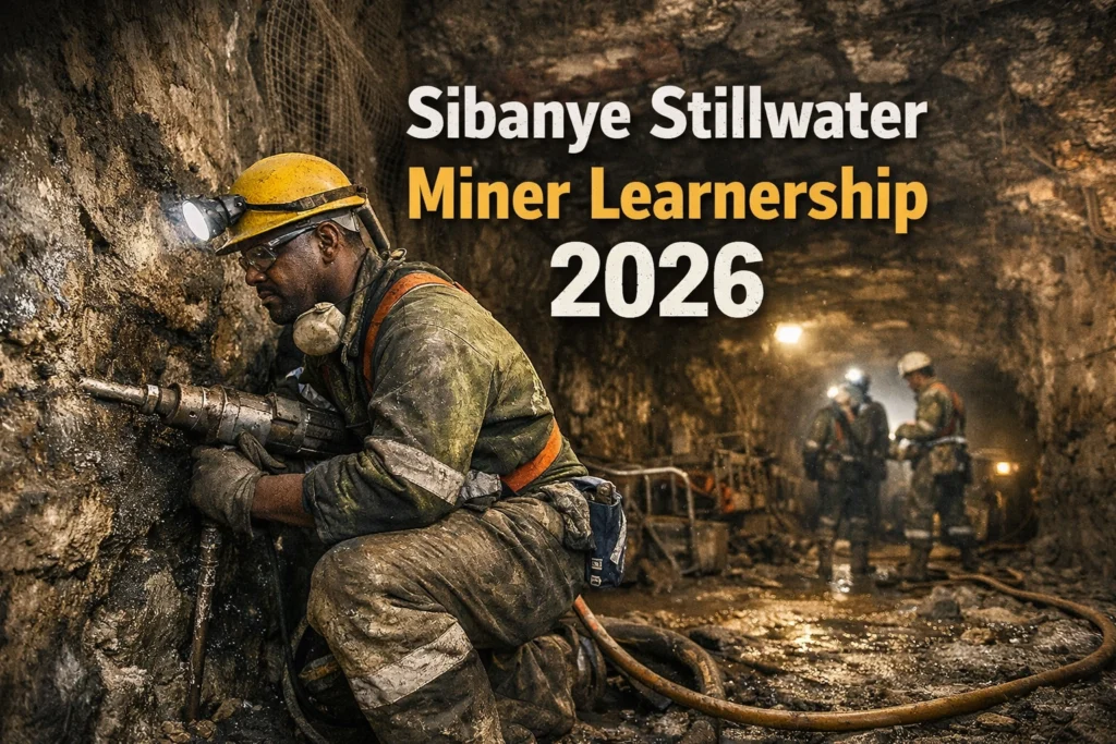 Sibanye Stillwater Miner Learnership 2026