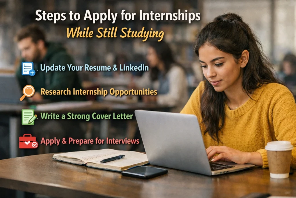 Steps to Apply for Internships While Still Studying