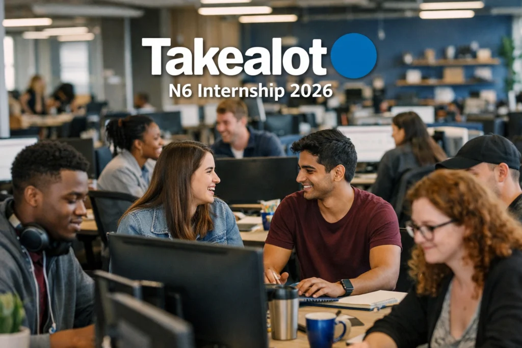 Takealot N6 Internship 2026 Takealot N6 Internship 2026