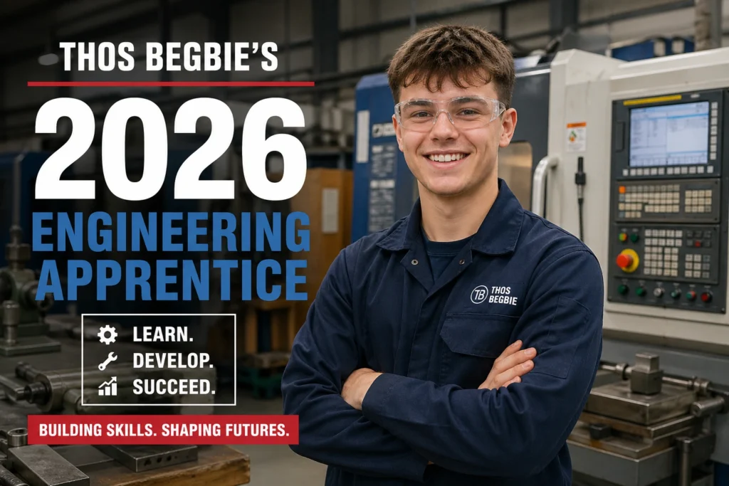Thos Begbie's 2026 Engineering Apprentice