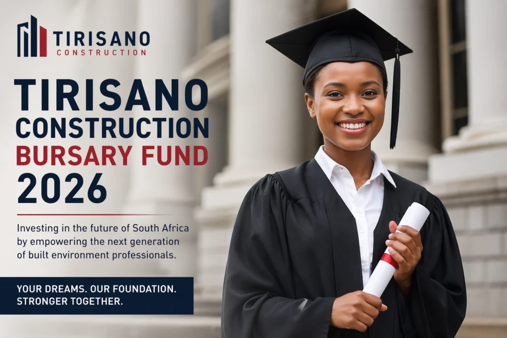 Tirisano Construction Bursary Fund 2026