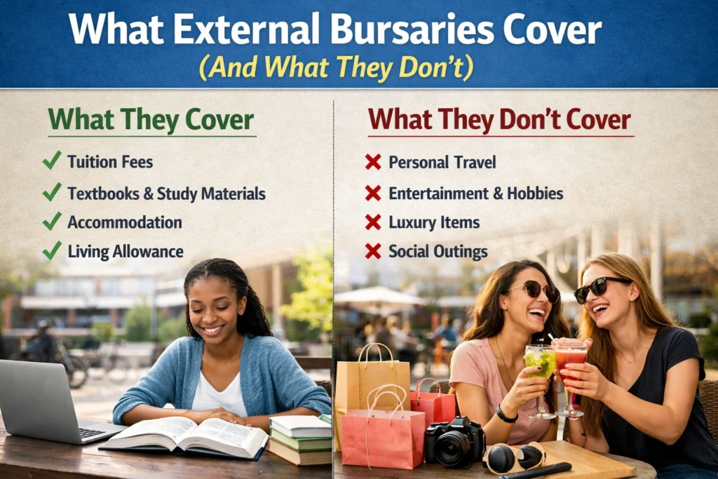 What External Bursaries Cover (And What They Don’t)