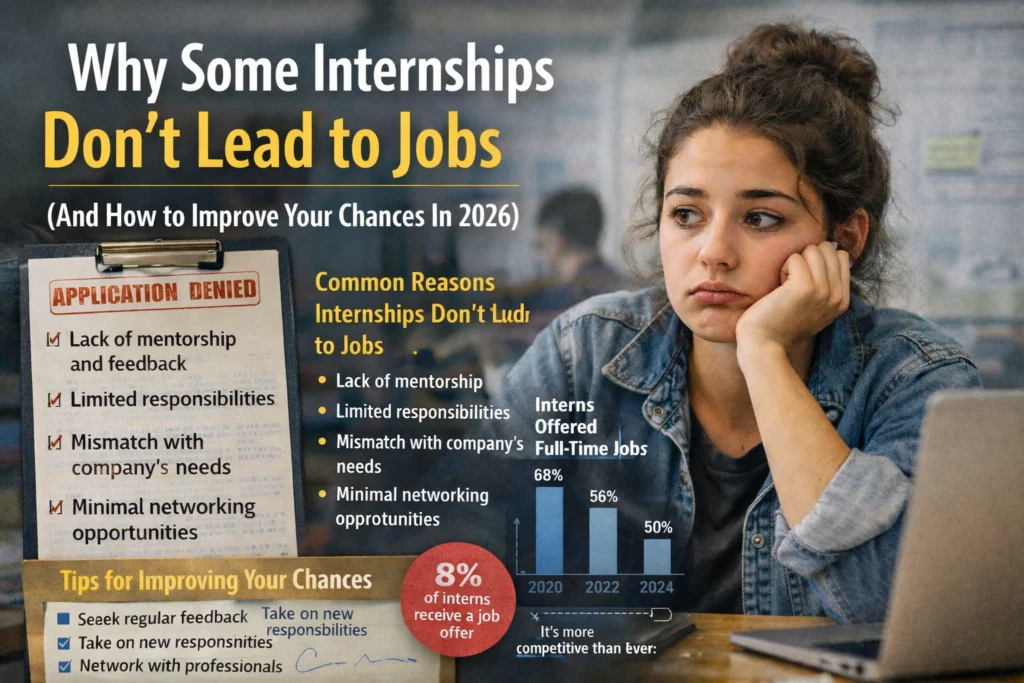 Why Some Internships Don’t Lead to Jobs