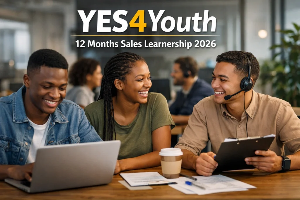 YES4Youth 12 Months Sales Learnership 2026