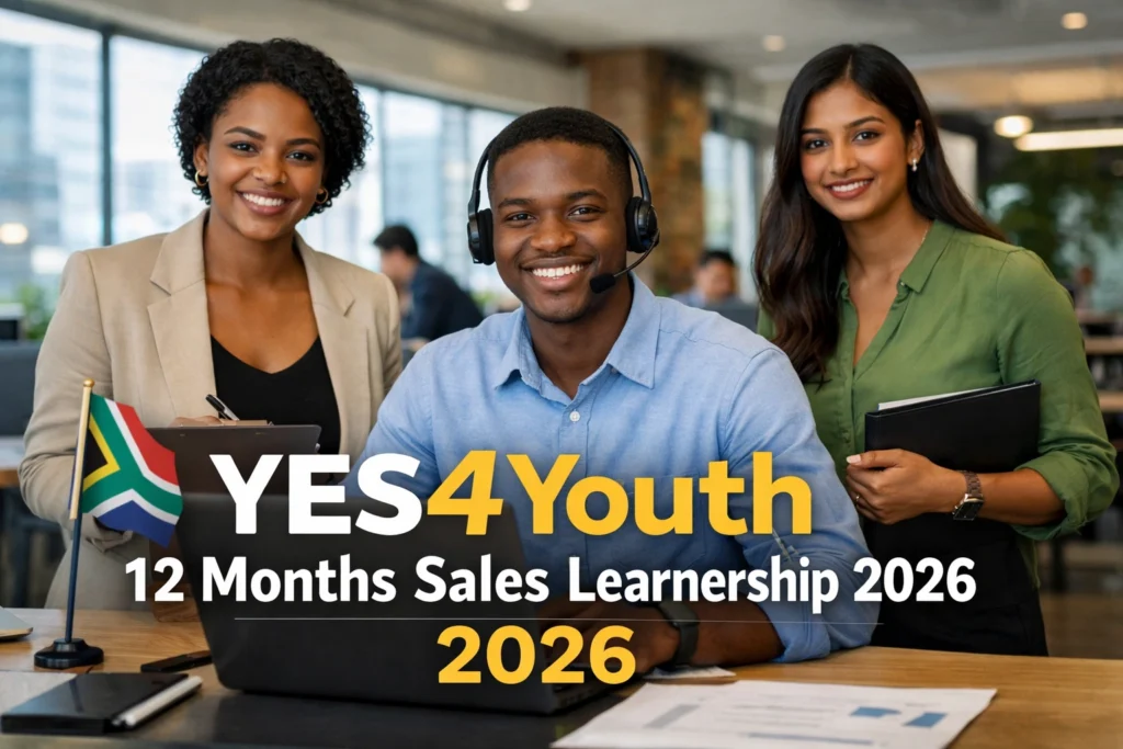 YES4Youth 12 Months Sales Learnership 2026 3 YES4Youth 12 Months Sales Learnership 2026