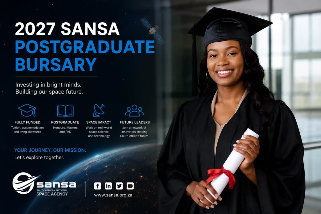 2027 SANSA Postgraduate Bursary
