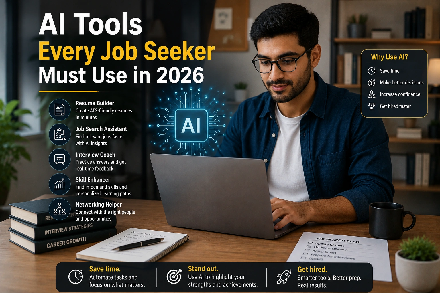 AI Tools Every Job Seeker Must Use in 2026 - Joblaunch