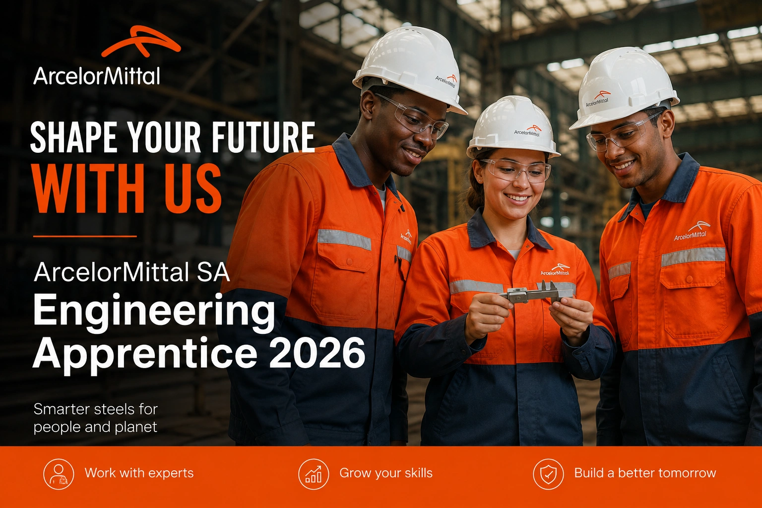 ArcelorMittal SA Engineering Apprentice 2026 Apply Now! From Classroom ...