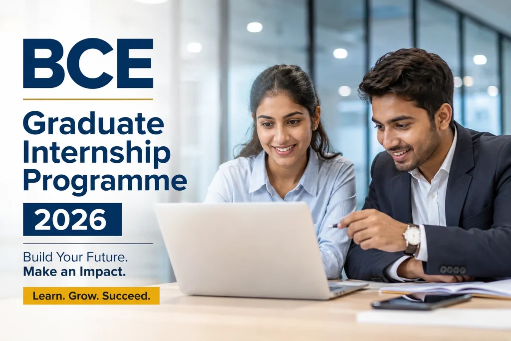 BCE Graduate Internship Programme 2026