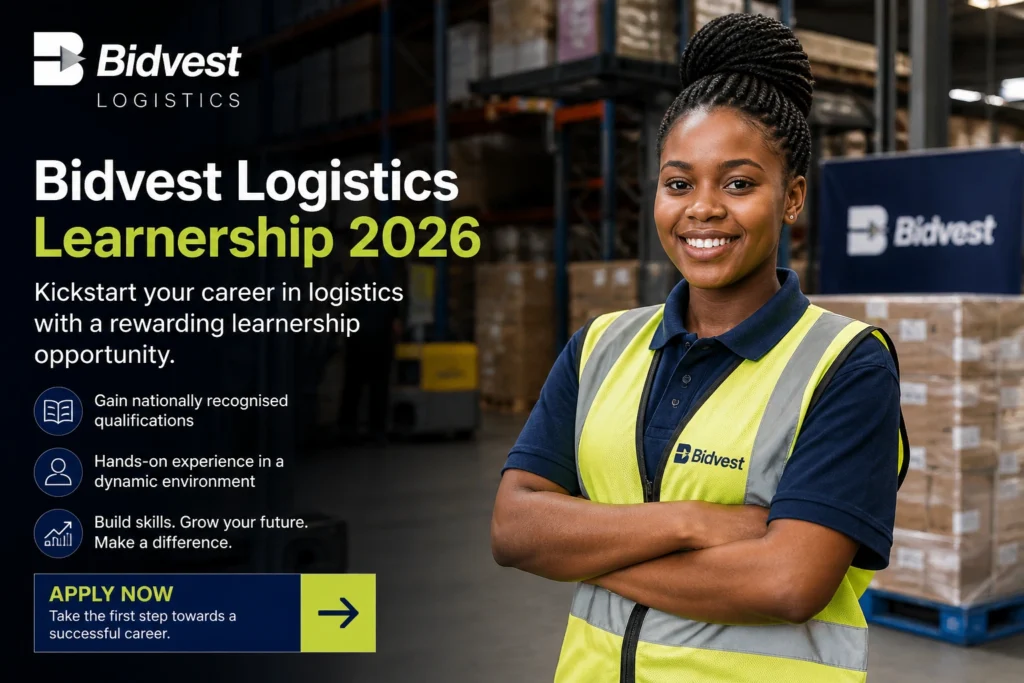 Bidvest Logistics Learnership 2026