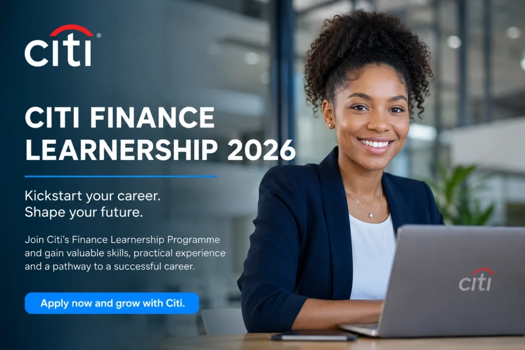Citi Finance Learnership 2026