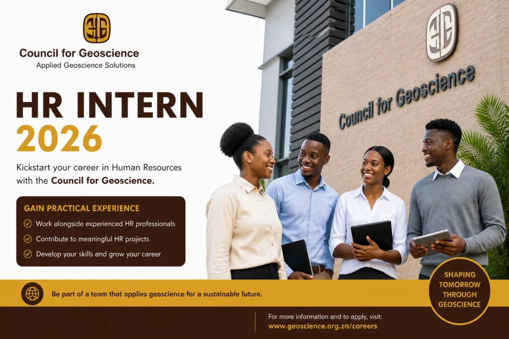 Council for Geoscience HR Intern 2026