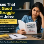 Courses That Look Good but Struggle to Get Jobs