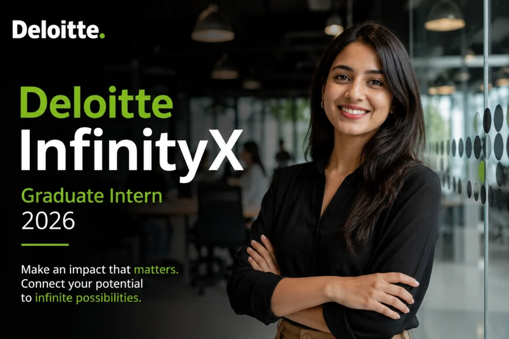Deloitte InfinityX Graduate Intern 2026 Deloitte InfinityX Graduate Intern 2026