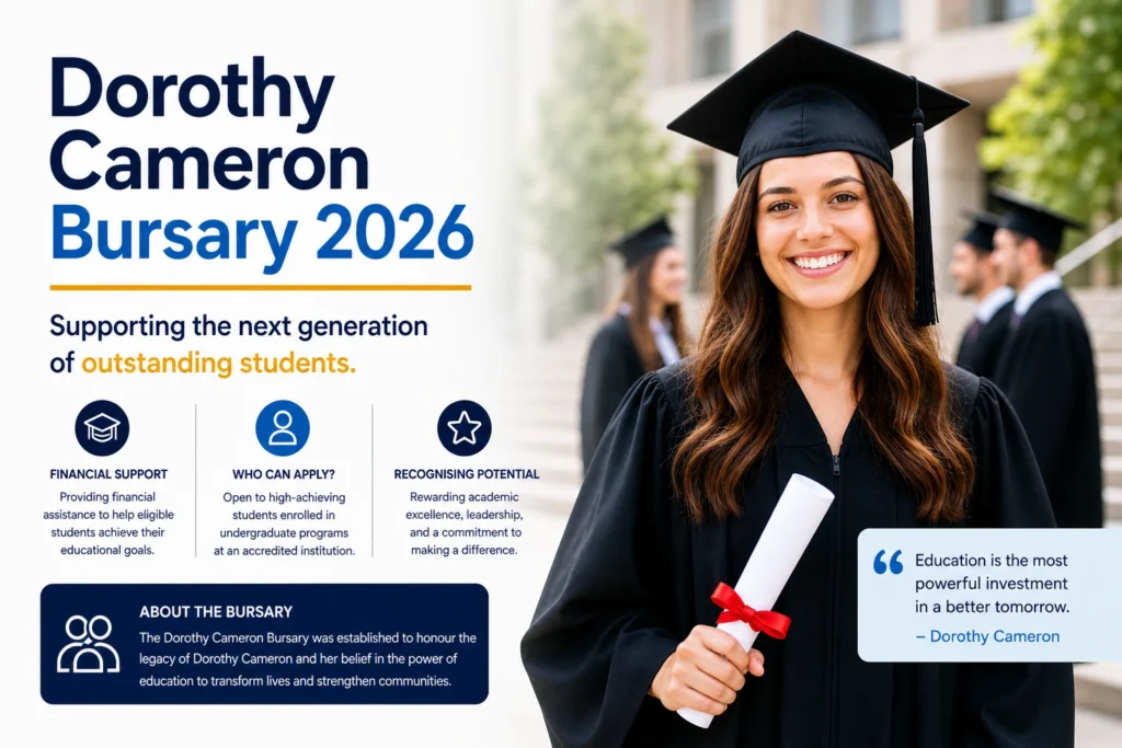 Dorothy Cameron Bursary 2026