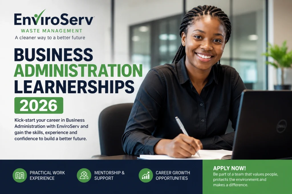 EnviroServ Business Administration Learnerships 2026