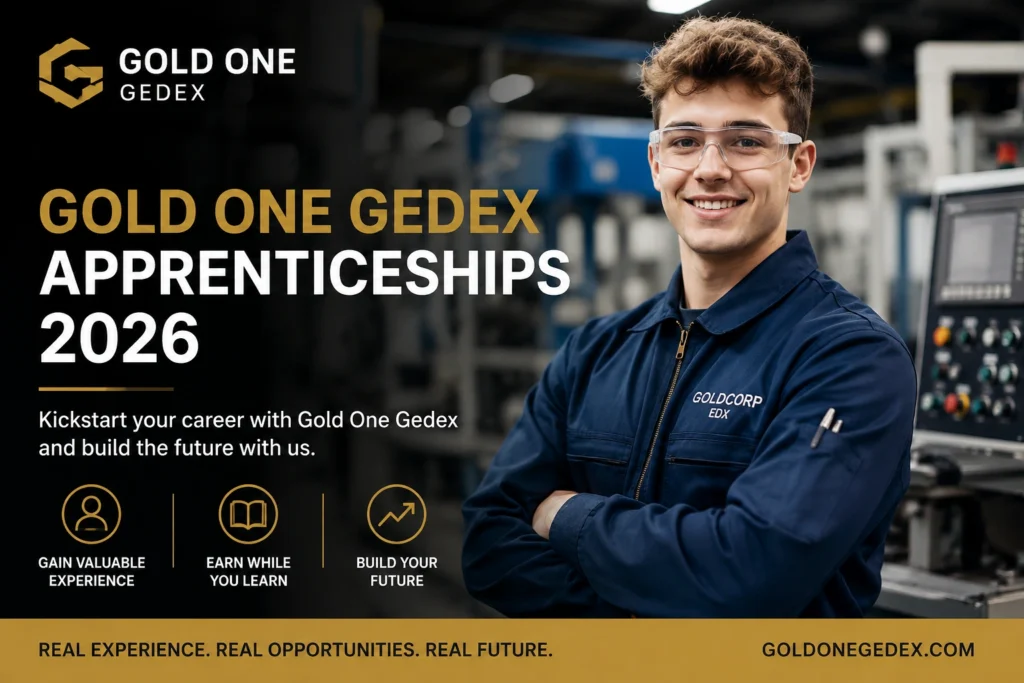 Gold One Gedex Apprenticeships 2026
