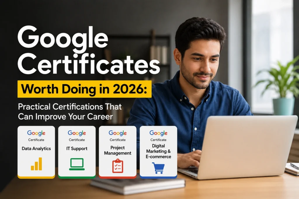 Google Certificates Worth Doing in 2026