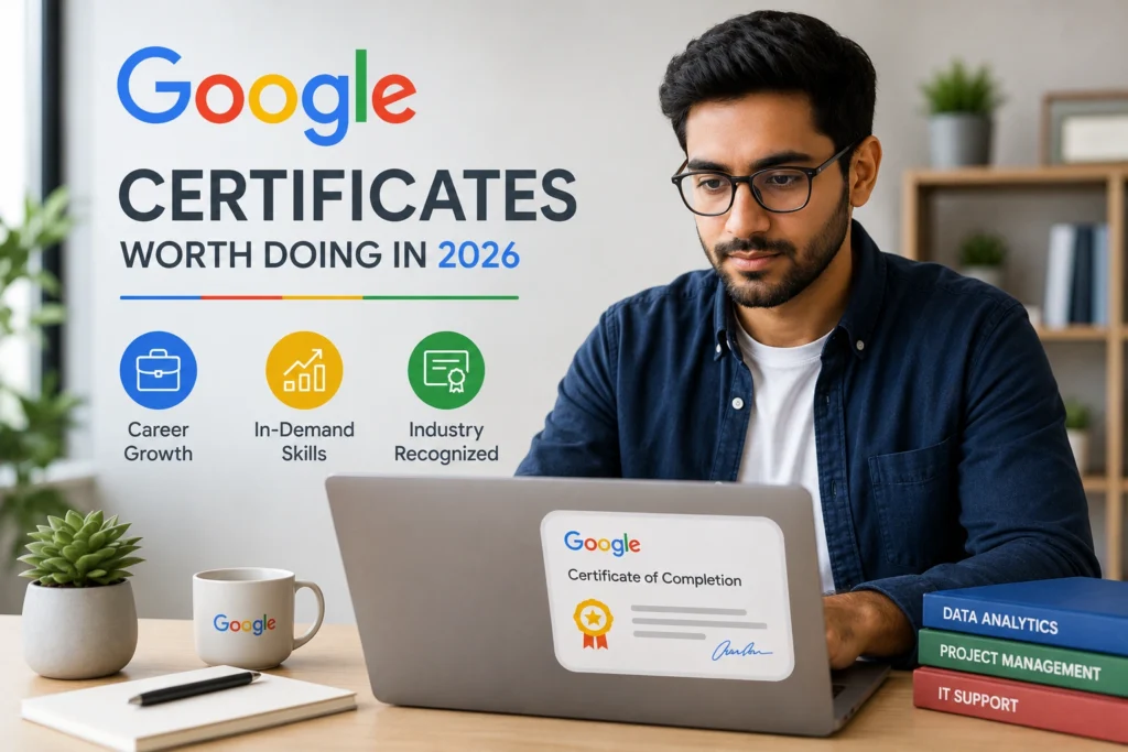 Google Certificates Worth Doing in 2026 Google Certificates Worth Doing in 2026