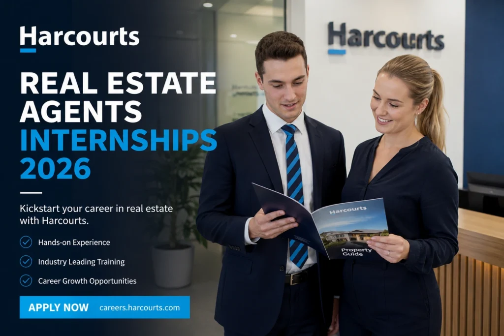 Harcourts Real Estate Agents Internships 2026