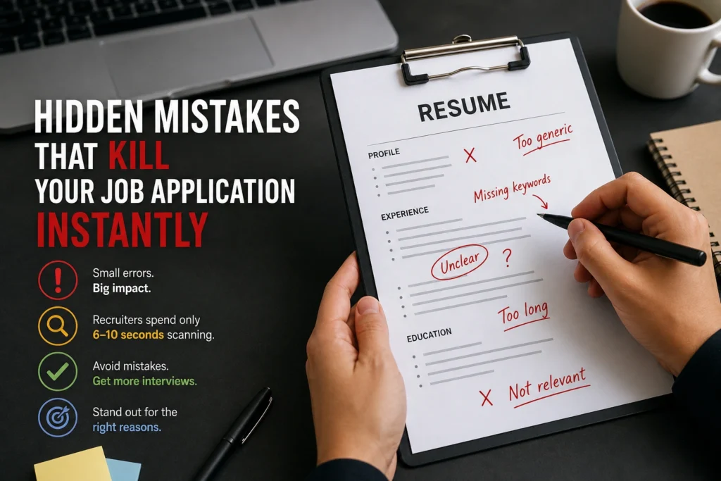Hidden Mistakes That Kill Your Job Application