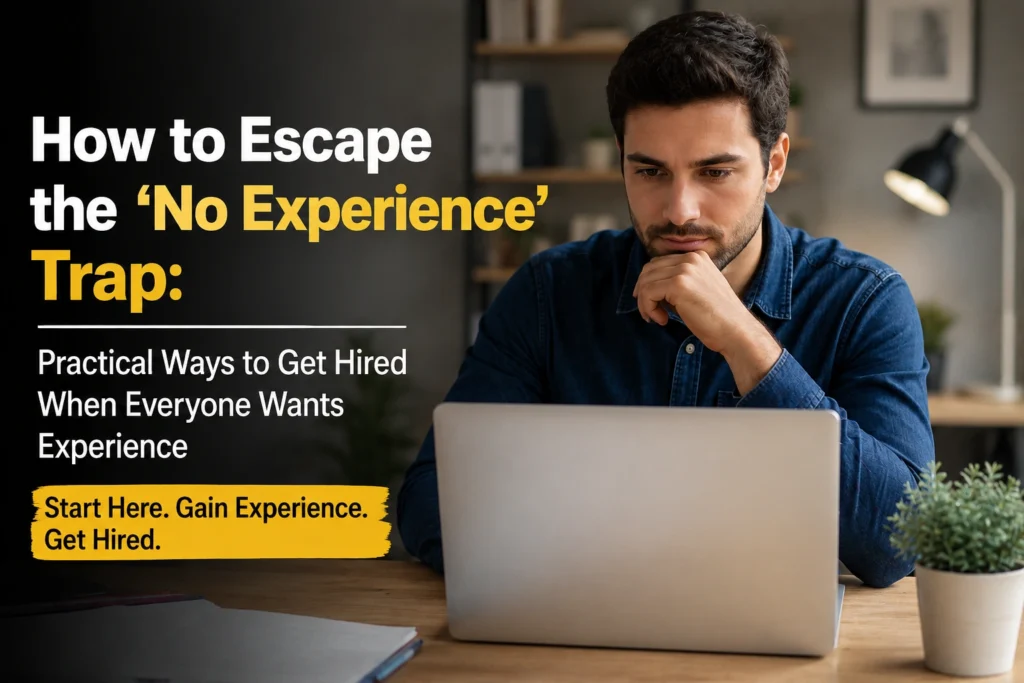 How to Escape the ‘No Experience’ Trap