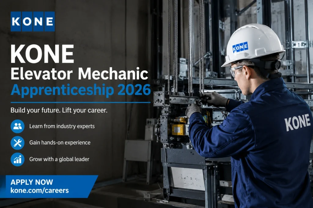 KONE Elevator Mechanic Apprenticeship
