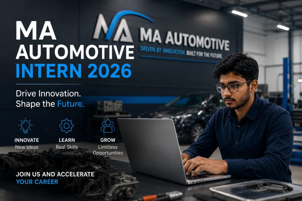 MA Automotive Intern 2026