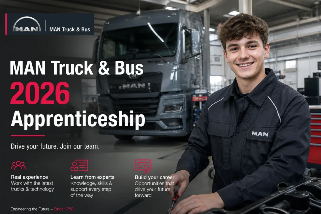 MAN Truck & Bus 2026 Apprenticeship