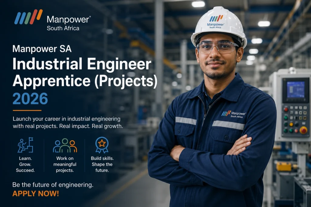 Manpower SA Industrial Engineer Apprentice