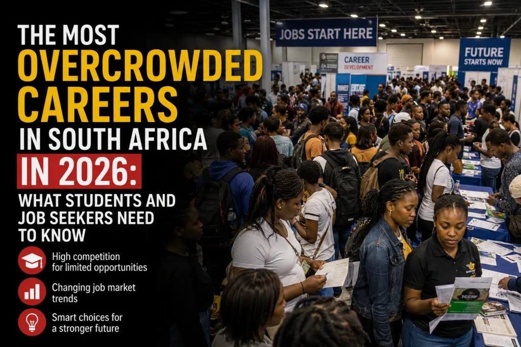 Most Overcrowded Careers in South Africa In 2026