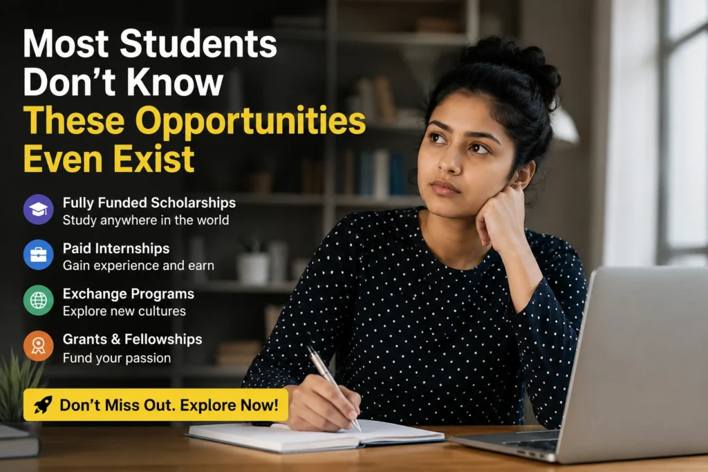 Don’t Know These Opportunities Even Exist