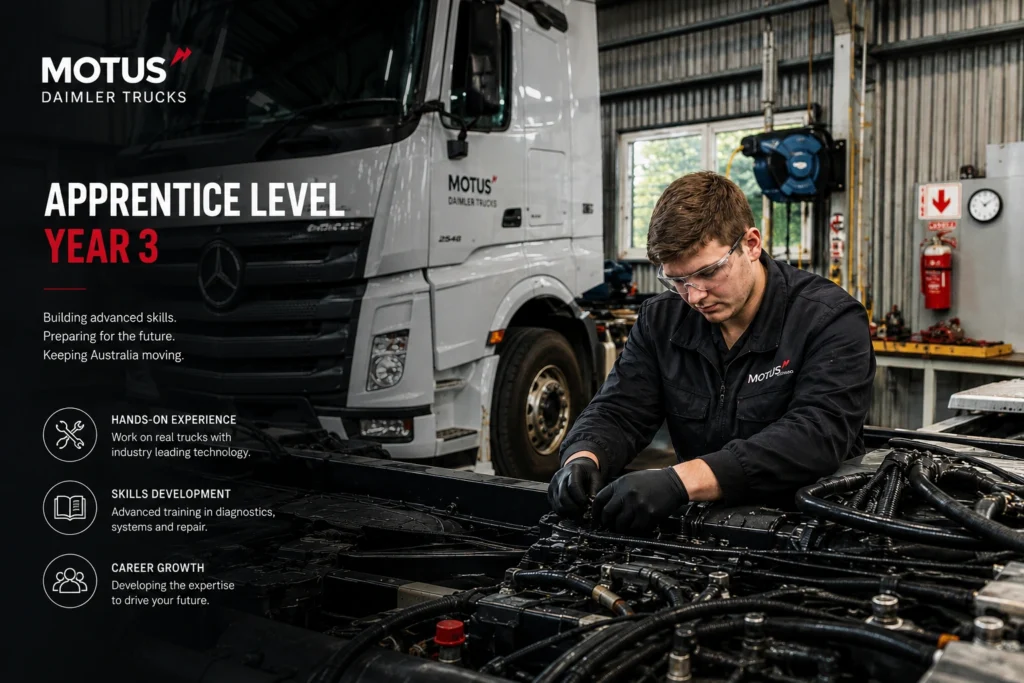 Motus Daimler Trucks Apprentice