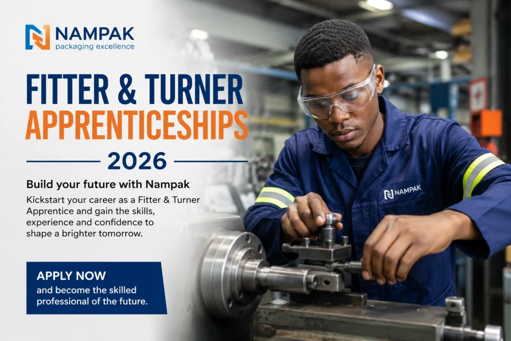 Nampak Fitter & Turner Apprenticeships 2026