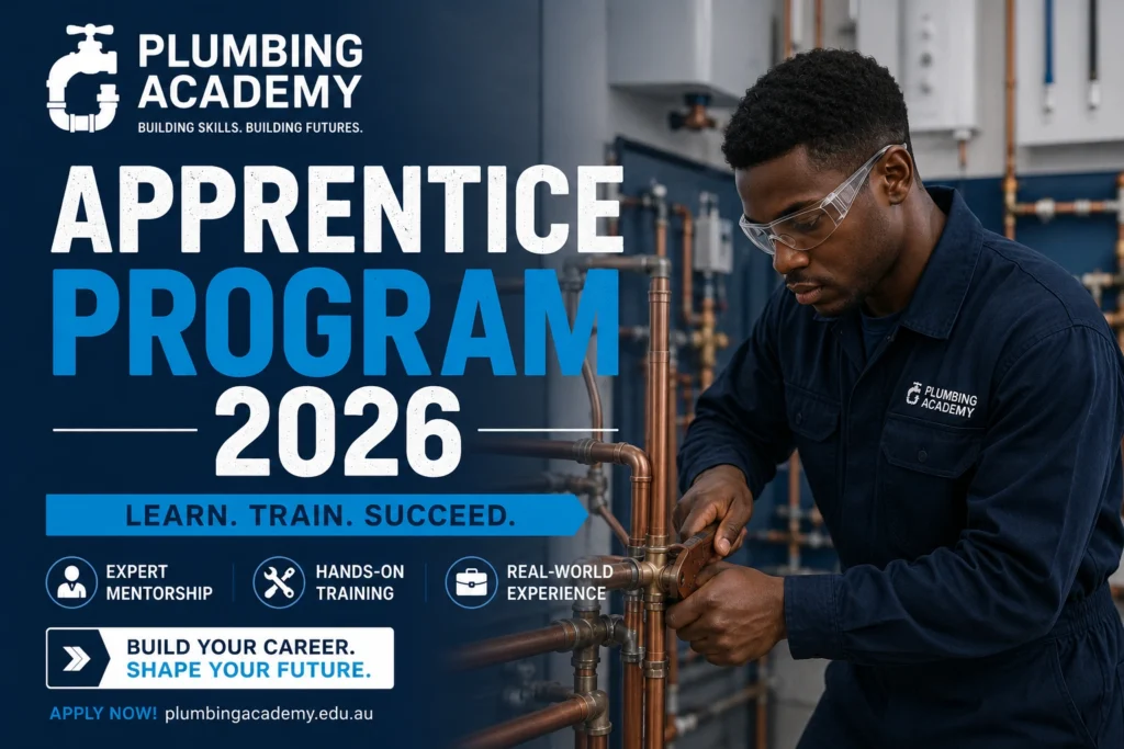 Plumbing Academy Apprentice Program 2026