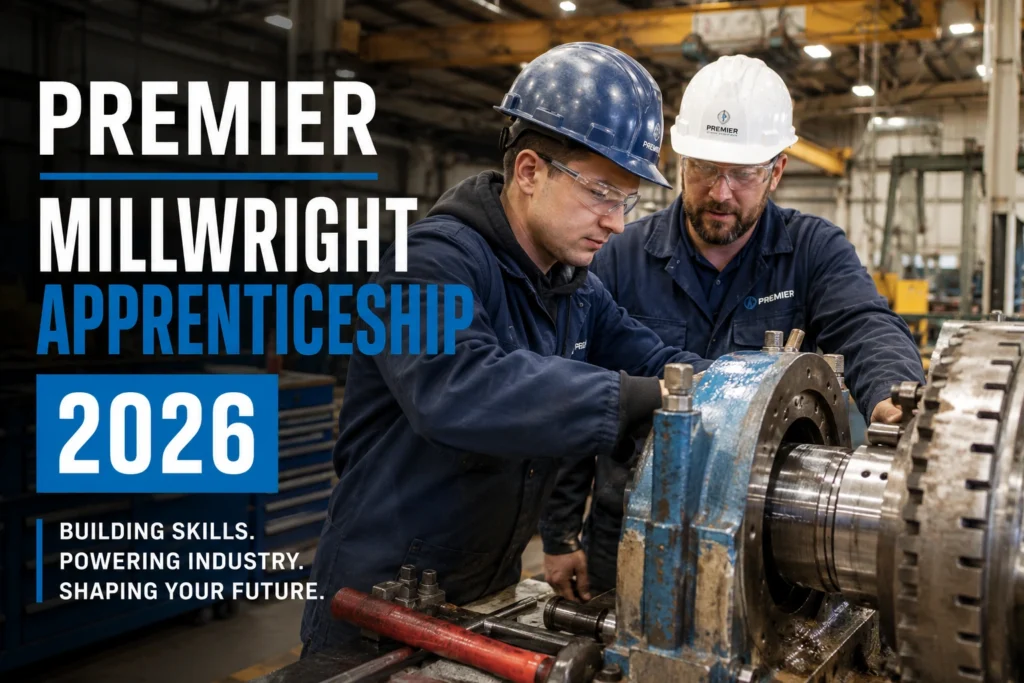Primier Millwright Apprenticeship 2026