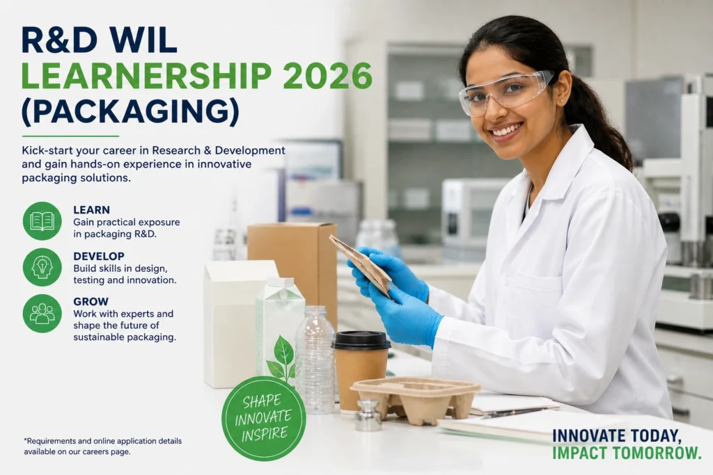 R&D WIL Learnership 2026 (Packaging)