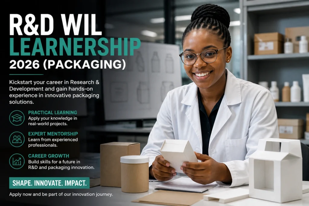 R&D WIL Learnership 2026 (Packaging)