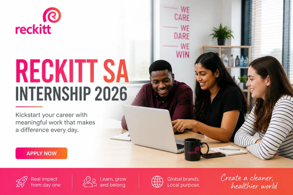 APPLY HERE: Reckitt SA Internship 2026